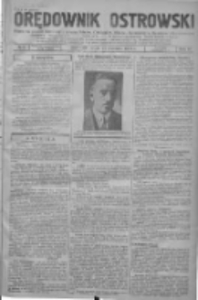 Orędownik Ostrowski: pismo na powiat ostrowski i miasto Ostrów, Odolanów, Mikstat, Sulmierzyce, Raszków i Skalmierzyce 1938.01.12 R.87 Nr5