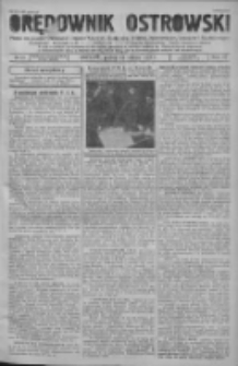 Orędownik Ostrowski: pismo na powiat ostrowski i miasto Ostrów, Odolanów, Mikstat, Sulmierzyce, Raszków i Skalmierzyce 1938.02.18 R.87 Nr21