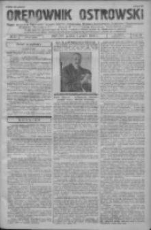 Orędownik Ostrowski: pismo na powiat ostrowski i miasto Ostrów, Odolanów, Mikstat, Sulmierzyce, Raszków i Skalmierzyce 1938.03.04 R.87 Nr27