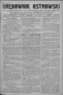 Orędownik Ostrowski: pismo na powiat ostrowski i miasto Ostrów, Odolanów, Mikstat, Sulmierzyce, Raszków i Skalmierzyce 1938.03.07 R.87 Nr28