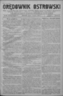 Orędownik Ostrowski: pismo na powiat ostrowski i miasto Ostrów, Odolanów, Mikstat, Sulmierzyce, Raszków i Skalmierzyce 1938.03.09 R.87 Nr29