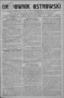 Orędownik Ostrowski: pismo na powiat ostrowski i miasto Ostrów, Odolanów, Mikstat, Sulmierzyce, Raszków i Skalmierzyce 1938.03.11 R.87 Nr30