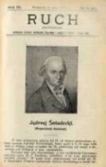 Ruch: dwutygodnik poświęcony sprawom wychowania fizycznego i w ogóle normalnego rozwoju ciała 1908.05.11 R.3 No.9=51