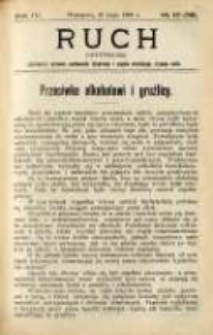 Ruch: dwutygodnik poświęcony sprawom wychowania fizycznego i w ogóle normalnego rozwoju ciała 1909.05.26 R.4 No.10=76