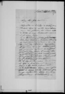 List do Aleksandra Gołyńskiego od Czetwertyńskiego Janusza