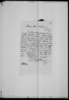 List do Karola Boromeusza Hoffmana od Popkiewicza