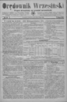 Orędownik Wrzesiński: organ urzędowy na powiat wrzesiński 1934.02.15 R.16 Nr19