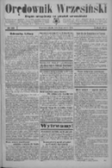 Orędownik Wrzesiński: organ urzędowy na powiat wrzesiński 1934.03.10 R.16 Nr29
