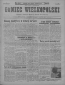 Goniec Wielkopolski: najstarszy i najtańszy niezależny dziennik demokratyczny 1930.09.27 R.54 Nr224