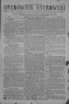 Orędownik Ostrowski: pismo na miasto i powiaty Ostrowski i Odolanowski oraz miast Ostrowa, Odolanowa, Sulmierzyc i Raszkowa 1928.01.03 R.77 Nr1