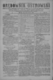 Orędownik Ostrowski: pismo na miasto i powiaty Ostrowski i Odolanowski oraz miast Ostrowa, Odolanowa, Sulmierzyc i Raszkowa 1928.03.23 R.77 Nr24