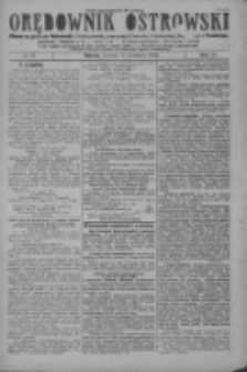 Orędownik Ostrowski: pismo na miasto i powiaty Ostrowski i Odolanowski oraz miast Ostrowa, Odolanowa, Sulmierzyc i Raszkowa 1928.04.03 R.77 Nr27