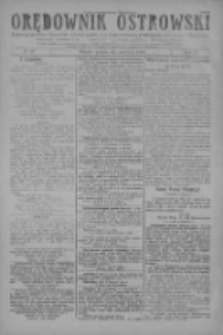 Orędownik Ostrowski: pismo na miasto i powiaty Ostrowski i Odolanowski oraz miast Ostrowa, Odolanowa, Sulmierzyc i Raszkowa 1928.06.15 R.77 Nr48