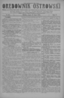 Orędownik Ostrowski: pismo na miasto i powiaty Ostrowski i Odolanowski oraz miast Ostrowa, Odolanowa, Sulmierzyc i Raszkowa 1928.07.27 R.77 Nr60