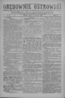 Orędownik Ostrowski: pismo na miasto i powiaty Ostrowski i Odolanowski oraz miast Ostrowa, Odolanowa, Sulmierzyc i Raszkowa 1928.09.07 R.77 Nr72
