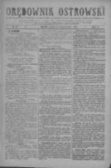 Orędownik Ostrowski: pismo na miasto i powiaty Ostrowski i Odolanowski oraz miast Ostrowa, Odolanowa, Sulmierzyc i Raszkowa 1928.10.05 R.77 Nr80