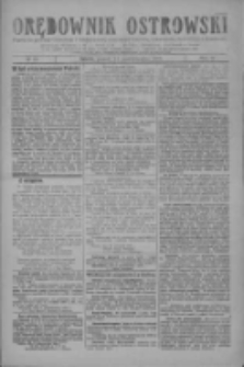Orędownik Ostrowski: pismo na miasto i powiaty Ostrowski i Odolanowski oraz miast Ostrowa, Odolanowa, Sulmierzyc i Raszkowa 1928.10.12 R.77 Nr82
