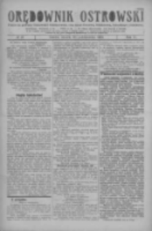 Orędownik Ostrowski: pismo na miasto i powiaty Ostrowski i Odolanowski oraz miast Ostrowa, Odolanowa, Sulmierzyc i Raszkowa 1928.10.30 R.77 Nr87