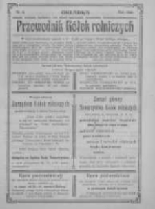 Przewodnik "K&oacute;łek rolniczych". R. XX. 1906. Nr 6