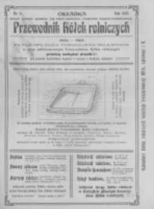 Przewodnik "Kółek rolniczych". R. XXI. 1907. Nr 11
