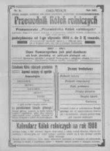 Przewodnik "Kółek rolniczych". R. XXI. 1907. Nr 31