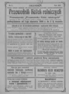 Przewodnik "Kółek rolniczych". R. XXII. 1908. Nr 2