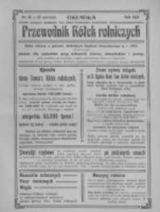 Przewodnik "Kółek rolniczych". R. XXII. 1908. Nr 18