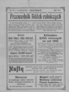Przewodnik "Kółek rolniczych". R. XXII. 1908. Nr 28