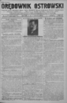 Orędownik Ostrowski: pismo na powiat ostrowski i miasto Ostrów, Odolanów, Mikstat, Sulmierzyce, Raszków i Skalmierzyce 1938.04.08 R.87 Nr42