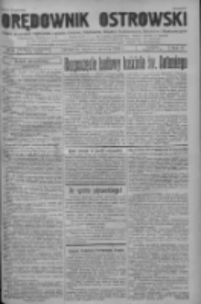 Orędownik Ostrowski: pismo na powiat ostrowski i miasto Ostrów, Odolanów, Mikstat, Sulmierzyce, Raszków i Skalmierzyce 1938.06.08 R.87 Nr68