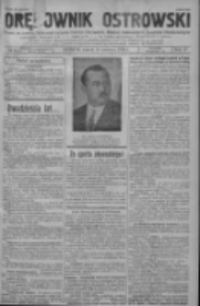 Orędownik Ostrowski: pismo na powiat ostrowski i miasto Ostrów, Odolanów, Mikstat, Sulmierzyce, Raszków i Skalmierzyce 1938.06.10 R.87 Nr69