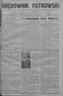 Orędownik Ostrowski: pismo na powiat ostrowski i miasto Ostrów, Odolanów, Mikstat, Sulmierzyce, Raszków i Skalmierzyce 1938.07.04 R.87 Nr79