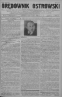Orędownik Ostrowski: pismo na powiat ostrowski i miasto Ostrów, Odolanów, Mikstat, Sulmierzyce, Raszków i Skalmierzyce 1938.07.06 R.87 Nr80
