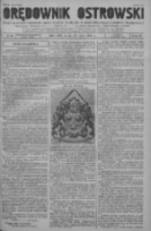 Orędownik Ostrowski: pismo na powiat ostrowski i miasto Ostrów, Odolanów, Mikstat, Sulmierzyce, Raszków i Skalmierzyce 1938.07.20 R.87 Nr86