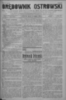 Orędownik Ostrowski: pismo na powiat ostrowski i miasto Ostrów, Odolanów, Mikstat, Sulmierzyce, Raszków i Skalmierzyce 1938.08.03 R.87 Nr92