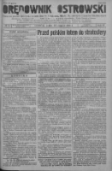 Orędownik Ostrowski: pismo na powiat ostrowski i miasto Ostrów, Odolanów, Mikstat, Sulmierzyce, Raszków i Skalmierzyce 1938.08.26 R.87 Nr102