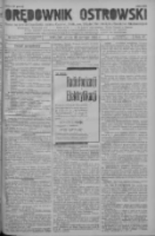 Orędownik Ostrowski: pismo na powiat ostrowski i miasto Ostr&oacute;w, Odolan&oacute;w, Mikstat, Sulmierzyce, Raszk&oacute;w i Skalmierzyce 1938.08.31 R.87 Nr104