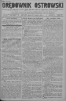Orędownik Ostrowski: pismo na powiat ostrowski i miasto Ostrów, Odolanów, Mikstat, Sulmierzyce, Raszków i Skalmierzyce 1938.09.02 R.87 Nr105