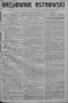 Orędownik Ostrowski: pismo na powiat ostrowski i miasto Ostr&oacute;w, Odolan&oacute;w, Mikstat, Sulmierzyce, Raszk&oacute;w i Skalmierzyce 1938.09.16 R.87 Nr111