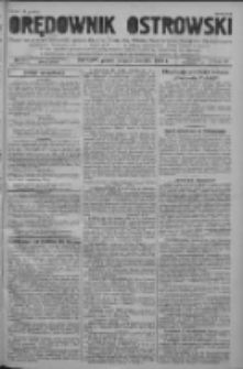 Orędownik Ostrowski: pismo na powiat ostrowski i miasto Ostrów, Odolanów, Mikstat, Sulmierzyce, Raszków i Skalmierzyce 1938.10.14 R.87 Nr123