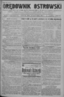 Orędownik Ostrowski: pismo na powiat ostrowski i miasto Ostrów, Odolanów, Mikstat, Sulmierzyce, Raszków i Skalmierzyce 1938.10.26 R.87 Nr128