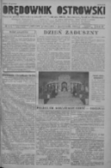 Orędownik Ostrowski: pismo na powiat ostrowski i miasto Ostrów, Odolanów, Mikstat, Sulmierzyce, Raszków i Skalmierzyce 1938.10.31 R.87 Nr130