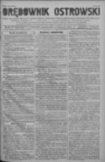 Orędownik Ostrowski: pismo na powiat ostrowski i miasto Ostrów, Odolanów, Mikstat, Sulmierzyce, Raszków i Skalmierzyce 1938.11.14 R.87 Nr136