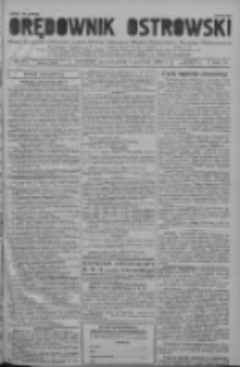 Orędownik Ostrowski: pismo na powiat ostrowski i miasto Ostrów, Odolanów, Mikstat, Sulmierzyce, Raszków i Skalmierzyce 1938.12.05 R.87 Nr145
