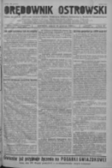 Orędownik Ostrowski: pismo na powiat ostrowski i miasto Ostr&oacute;w, Odolan&oacute;w, Mikstat, Sulmierzyce, Raszk&oacute;w i Skalmierzyce 1938.12.16 R.87 Nr150