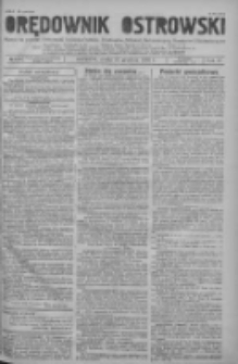 Orędownik Ostrowski: pismo na powiat ostrowski i miasto Ostrów, Odolanów, Mikstat, Sulmierzyce, Raszków i Skalmierzyce 1938.12.21 R.87 Nr152