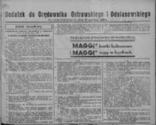 Dodatek do Orędownika Ostrowskiego i Odolanowskiego 1938.10.28