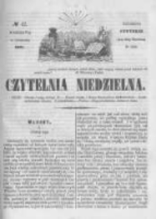 Czytelnia Niedzielna. 1861 R.6 nr42