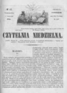 Czytelnia Niedzielna. 1861 R.6 nr43