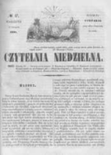 Czytelnia Niedzielna. 1861 R.6 nr47